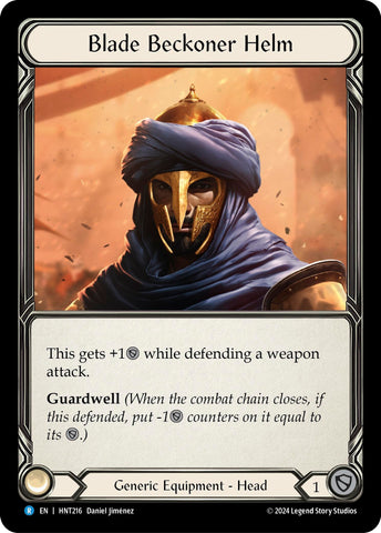 Blade Beckoner Helm (HNT216) [The Hunted]