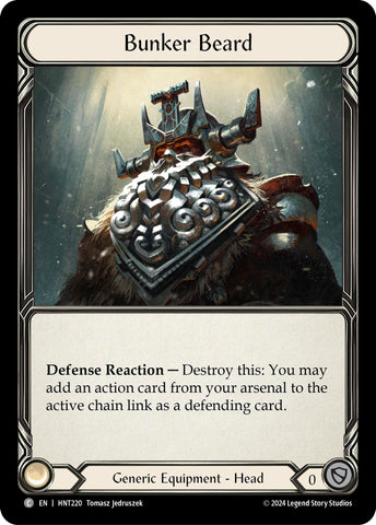 Image for Bunker Beard (HNT220) (The Hunted) - Flesh and Blood TCG