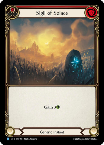 Sigil of Solace (Red) (HNT231) [The Hunted]