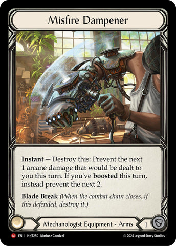 Image for Misfire Dampener (HNT250) (The Hunted) - Flesh and Blood TCG