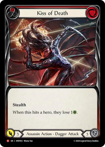 Image for Kiss of Death (HNT012) (The Hunted) - Flesh and Blood TCG