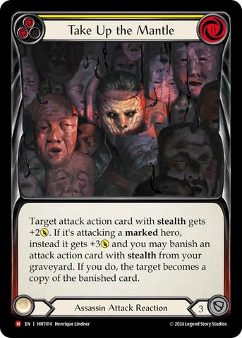 Image for Take Up the Mantle (HNT014) (The Hunted) - Flesh and Blood TCG