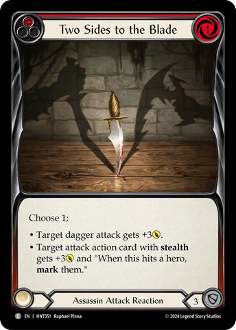 Image for Two Sides to the Blade (HNT051) (The Hunted) - Flesh and Blood TCG