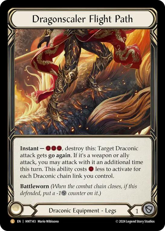 Dragonscaler Flight Path (HNT143) [The Hunted] Rainbow Foil