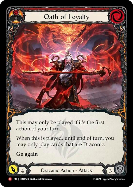 Image for Oath of Loyalty (HNT149) (The Hunted) - Flesh and Blood TCG
