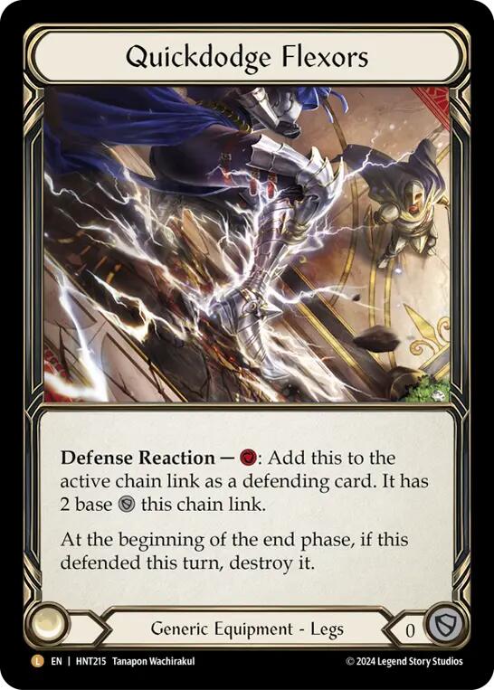 Quickdodge Flexors (HNT215) [The Hunted] Rainbow Foil