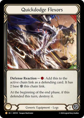 Quickdodge Flexors (HNT215) [The Hunted] Rainbow Foil