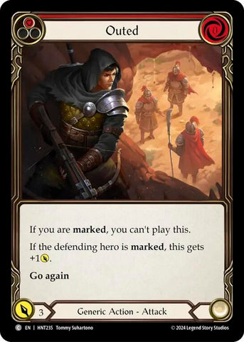 Image for Outed (HNT235) (The Hunted) - Flesh and Blood TCG