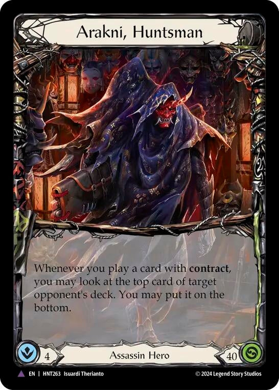 Image for Arakni, Huntsman (Marvel) (HNT263) (The Hunted) - Flesh and Blood TCG