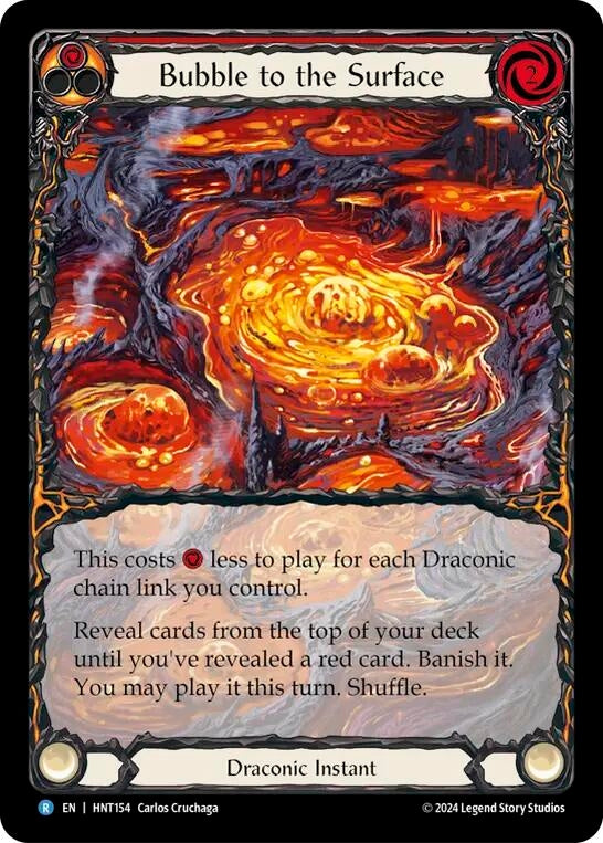 Image for Bubble to the Surface (Extended Art) (HNT154) (The Hunted) - Flesh and Blood TCG