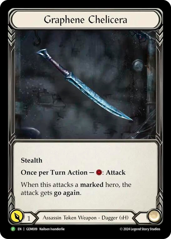 Image for Graphene Chelicera - GEM009 (GEM009) (GEM Pack 1) - Flesh and Blood TCG