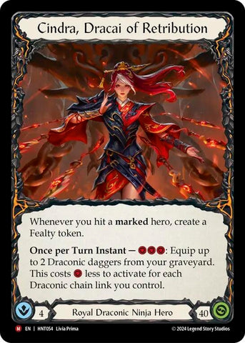 Cindra, Dracai of Retribution (HNT054) [The Hunted]