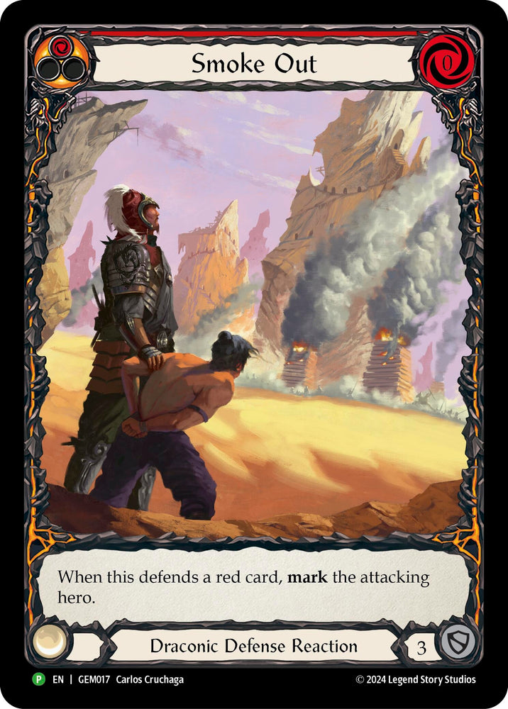 Image for Smoke Out (Red) (GEM017) (GEM Pack 1) - Flesh and Blood TCG
