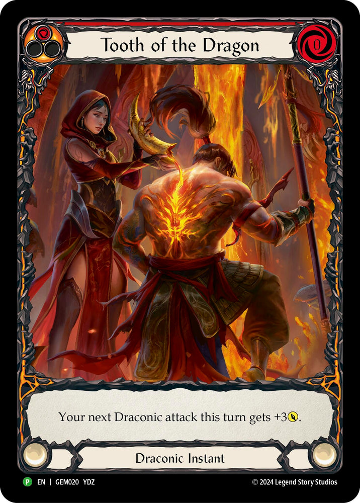 Image for Tooth of the Dragon (Red) (GEM020) (GEM Pack 1) - Flesh and Blood TCG
