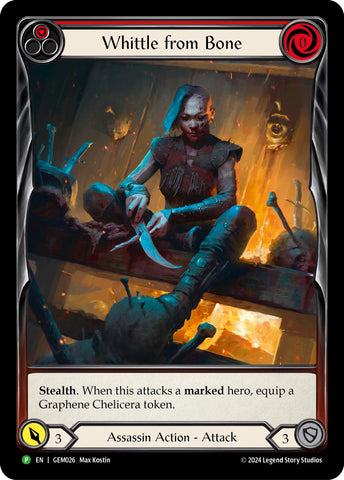 Whittle from Bone (Red) (GEM026) [GEM Pack 1]