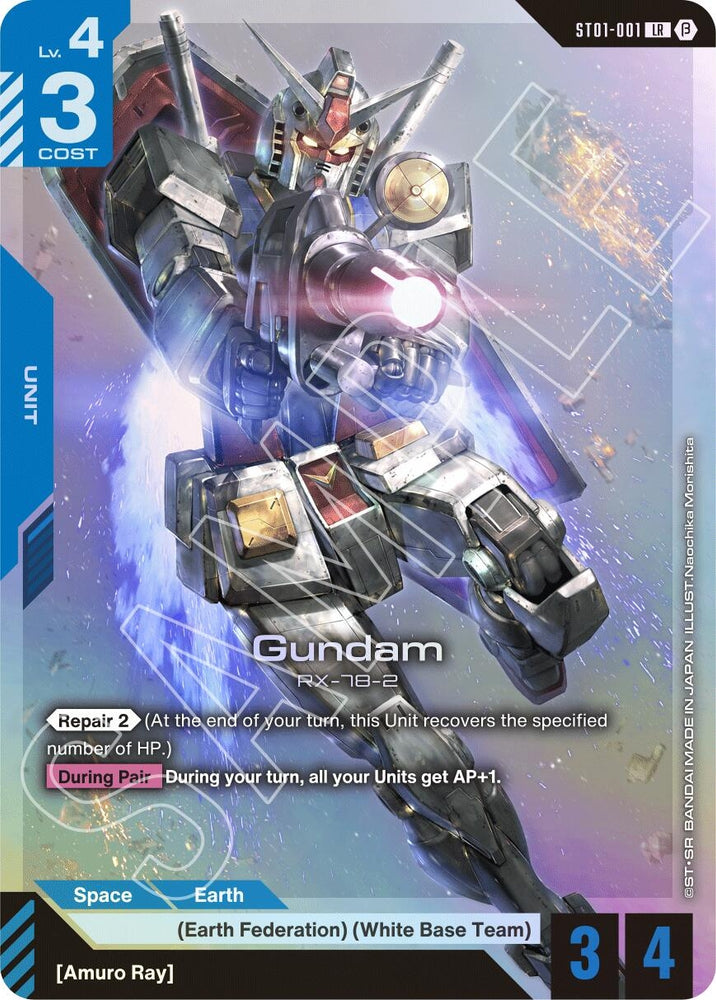 Image for Gundam (ST01-001) [Edition Beta] - Gundam Card Game