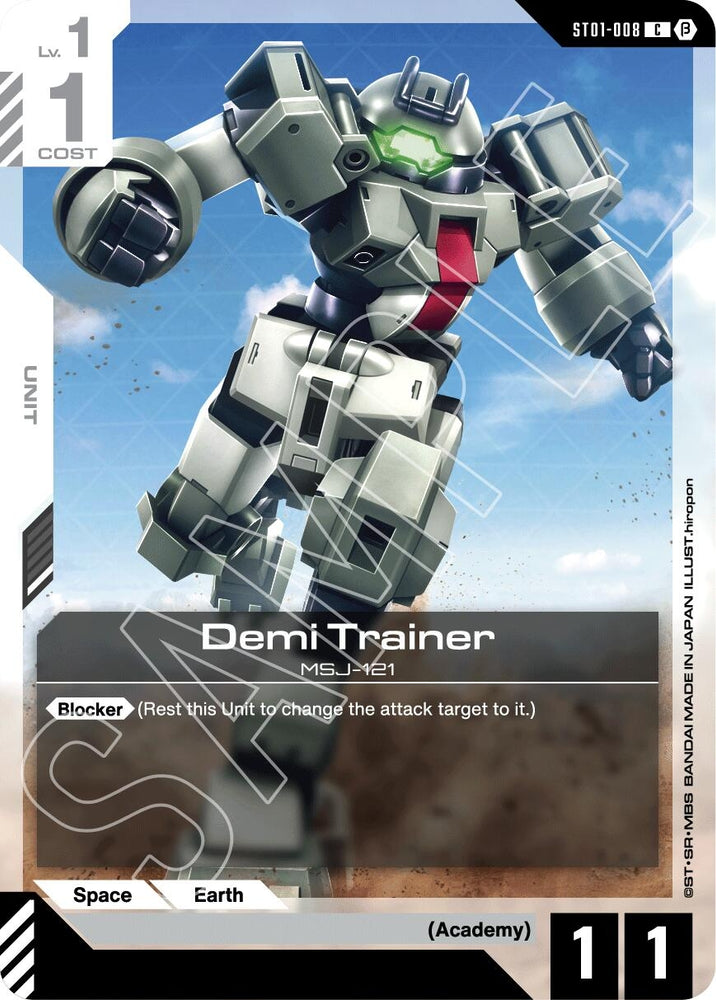 Image for Demi Trainer (ST01-008) [Edition Beta] - Gundam Card Game