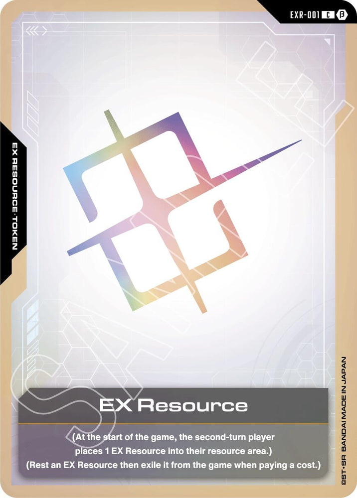 Image for EX Resource (EXR-001) [Edition Beta] - Gundam Card Game