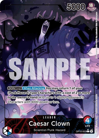 Caesar Clown (OP10-002) (Parallel) [Royal Blood]
