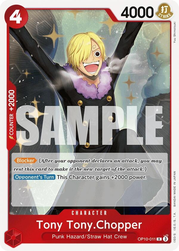 Image for Tony Tony.Chopper (011) (OP10-011) [Royal Blood] - One Piece Card Game