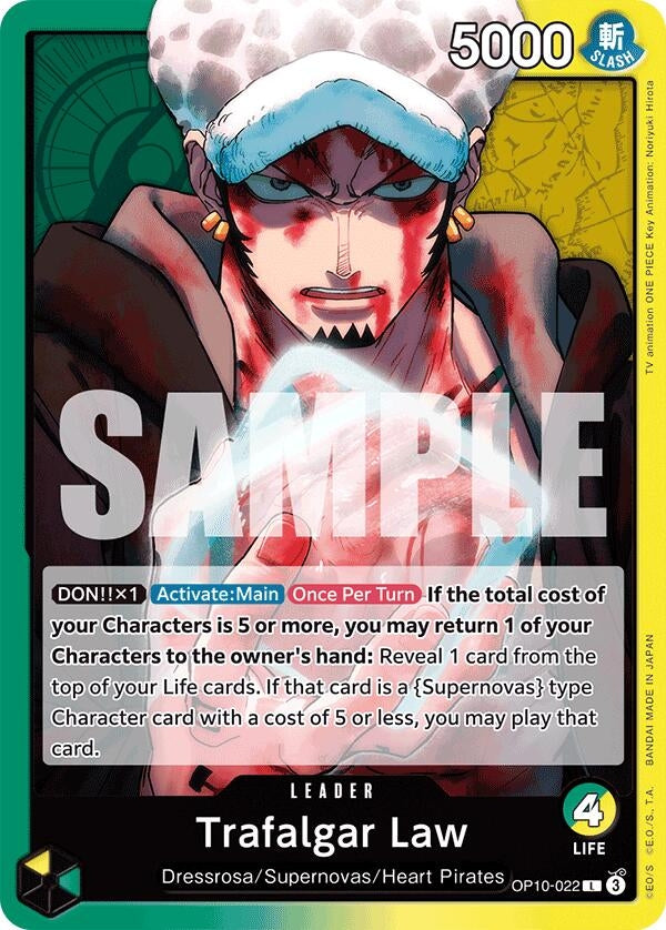 Trafalgar Law (OP10-022) [Royal Blood]