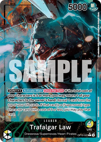 Trafalgar Law (OP10-022) (Parallel) [Royal Blood]