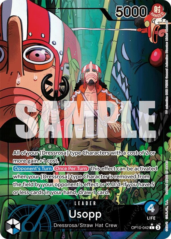 Usopp (OP10-042) (Parallel) [Royal Blood]