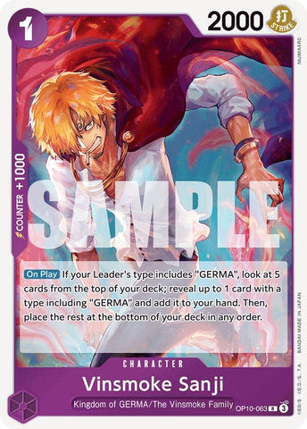 Vinsmoke Sanji (OP10-063) [Royal Blood]