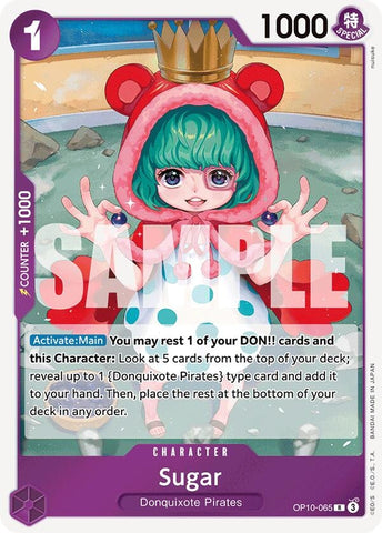 Image for Sugar (065) (OP10-065) [Royal Blood] - One Piece Card Game