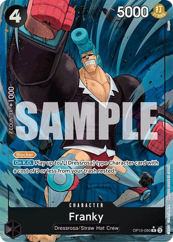 Franky (OP10-090) (Parallel) [Royal Blood]