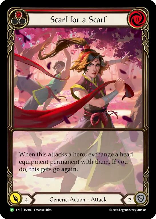 Scarf for a Scarf [LSS019] (Promo) Rainbow Foil