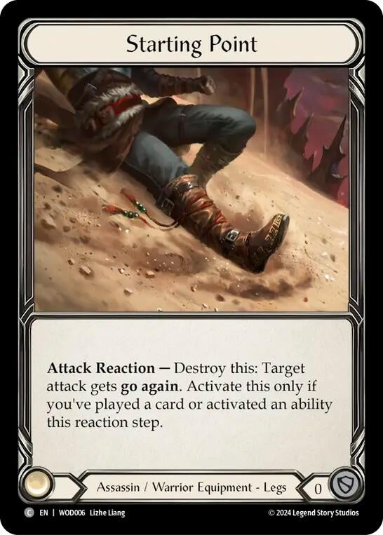 Image for Starting Point (WOD006) (Blitz Deck: The Hunted - Arakni, Web of Deceit) - Flesh and Blood TCG