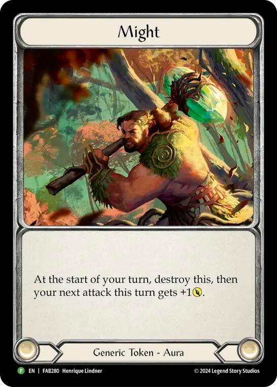 Might [FAB280] (Promo) Cold Foil