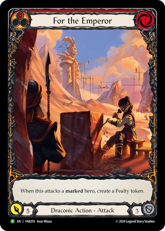 For the Emperor [FAB319] (Promo) Rainbow Foil