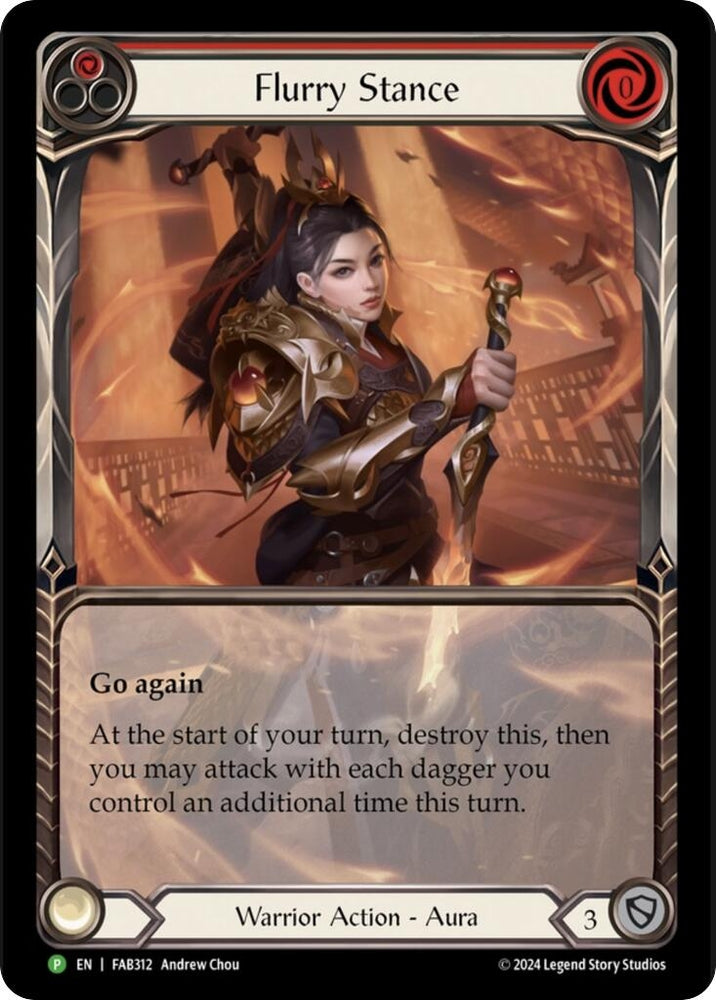 Flurry Stance [FAB312] (Promo) Rainbow Foil