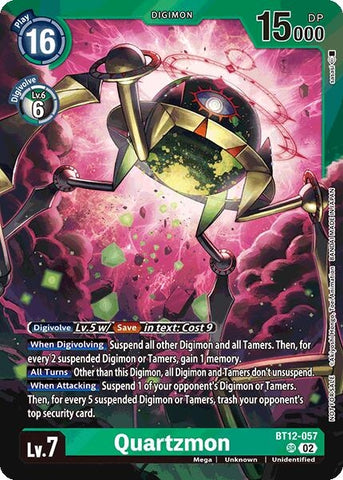 Quartzmon (Special Event Pack 2025) (BT12-057 SR) (Across Time)