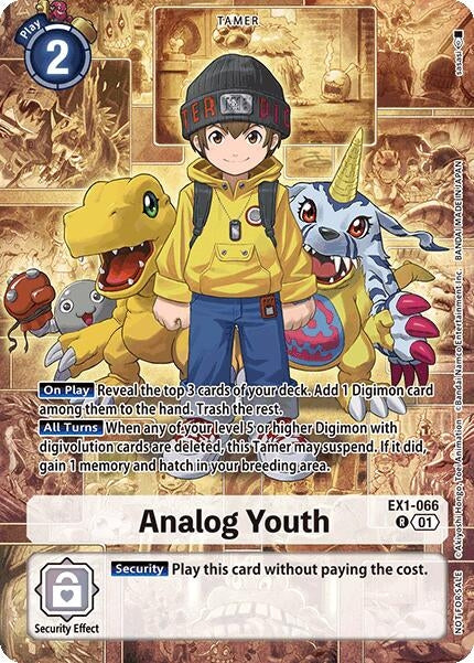 Analog Youth (Special Event Pack 2025) (EX1-066 R) (Classic Collection)