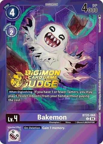 Bakemon (Judge Pack 2025 Wave 1) (BT20-068 C) [BT19-20]