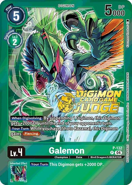 Galemon (Judge Pack 2025 Wave 1) (P-132 P) [Digimon Promotion Cards]