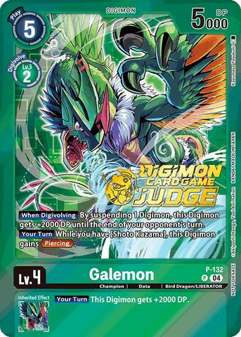 Galemon (Judge Pack 2025 Wave 1) (P-132 P) [Digimon Promotion Cards]