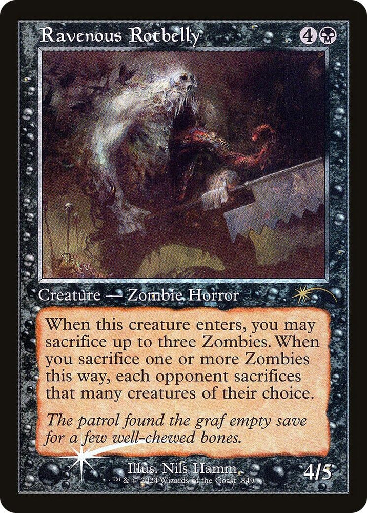 Image for Ravenous Rotbelly (Retro Frame) (849) (Secret Lair Drop Series) - Magic: The Gathering