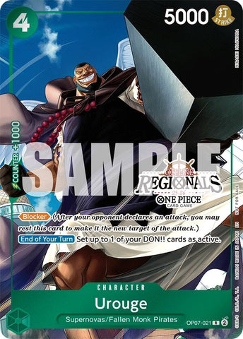 Urouge (Regional Participation Pack 2025 Vol.1) (OP07-021) [One Piece Promotion Cards]