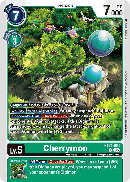 Cherrymon (BT21-050 U) [World Convergence]