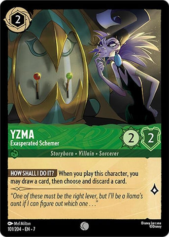 Image for Yzma (101/204) [Archazia's Island]
