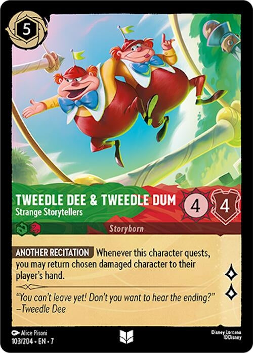 Image for Tweedledee & Tweedledum (103/204) [Archazia's Island]