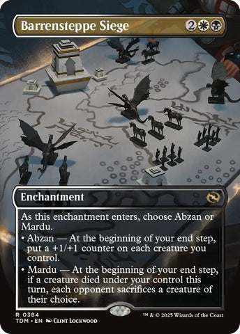 Image for Barrensteppe Siege (Borderless) (384) (Tarkir: Dragonstorm) - Magic: The Gathering