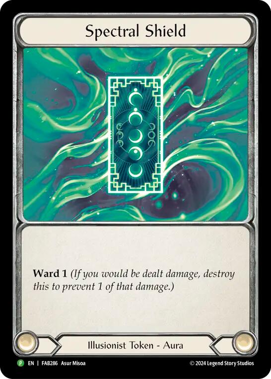 Spectral Shield [FAB286] (Promo) Cold Foil
