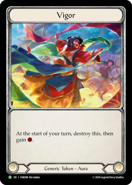 Vigor [FAB288] (Promo) Cold Foil