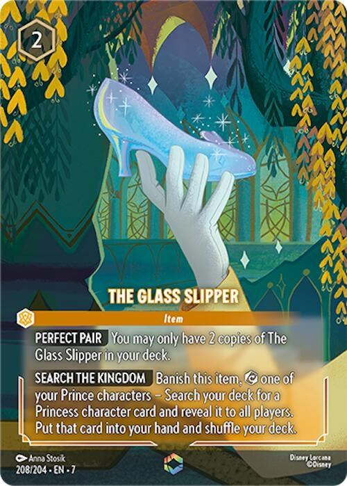 Image for The Glass Slipper (Enchanted) (208/204) [Archazia's Island]