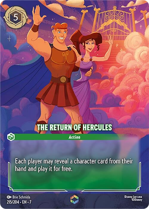 Image for The Return of Hercules (Enchanted) (215/204) [Archazia's Island]